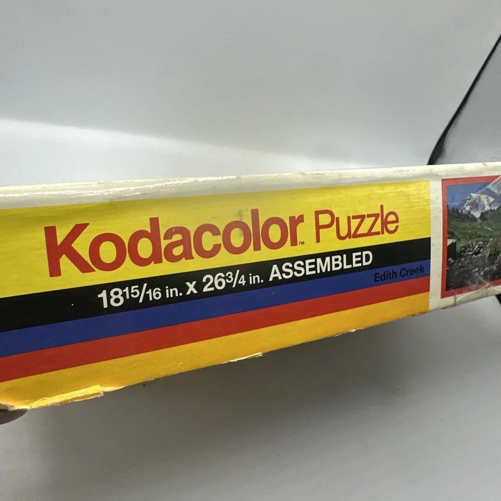 Kodacolor  Edith Creek 1000 Pc Puzzle Interlocking 18